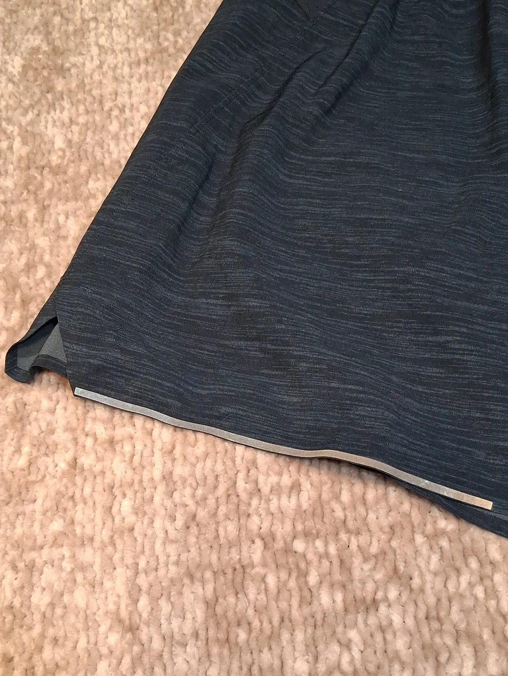 lululemon athletica Men's Navy Heather Athletic Shorts